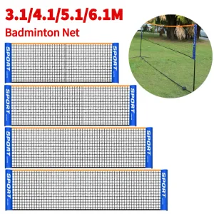 Volleybal Professional Badminton Volleybal tennisnet Standaard Sport Training Nets Mesh 3.1/4.1/5.1/6.1m (zonder beugel)