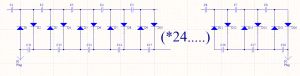 Tension Doubler Rectificing Circuit Circuit Board 24 Times Rectifier 60000 V Générateur électrostatique multiplicateur haute tension 60000 V