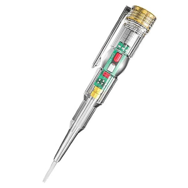 Voltimetro amperimetro Tester numérique 24-250v sonde de tournevis électrique avec indicateur de test de calcul du captage de pension de capteur de stylo