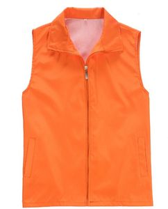 Gilet de bénévole, vêtements de travail publicitaire, gilet de supermarché, chemises d'extérieur, livraison gratuite