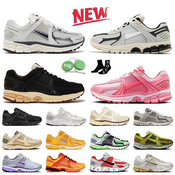 Vomero 5 Photon Dust Chaussures de course Métallique Argent Supersonic Rose Mousse Hot Punch Triple Noir Sésame Vomeros Sésame Femmes Hommes Coureurs Baskets Panda Baskets