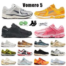 Vomero 5 Ochère Jaune Photon Dust Metallique Sier triple Black Coral Chalk Punch Vast Grey Platinum Tint Sail Light Brown Plum Eclipse Oatmeal Zoomx Chaussure de course