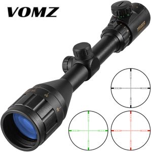 VOMZ 4-16X50 SPOCE AOE OPTIQUE Rifle Viete Tactique Riflescope Clôture de chasse Ferme de la carabine d'air de réticule de réticule en verre pleine grandeur