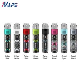 VOOPOO Argus P1s Pod Vape Kit 800mAh 5-25W met Argus Pod Cartridge Zijvulling Lekvrij systeem 2A Snel opladen Cyberpunk-stijl