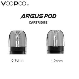 VOOPOO Argus Pod cartucho 2ml 0,7/1.2ohm MTL para cigarrillo electrónico Argus P1/Argus Z/Argus G/Argus P1s Kit Vape auténtico 3 unids/pack