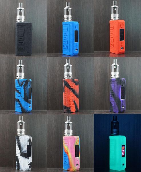 VOOPOO Drag 3 coque en silicone caoutchouc coloré manchon housse de protection peau pour VOOPOO Drag 3 Kit3218816