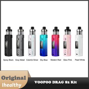 Voopoo glisser S2 Kit 60w 2500mAh Batterie intégrée de 5 ml de capacité compatible avec toutes les bobines PNP X Série à 4 couches Super fuite à l'épreuve des fuites