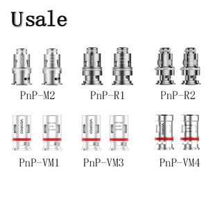 Bobine VOOPOO PNP 0,6ohm PnP-VM4 VM5 VM6 bobines de maille PnP-VM3 PnP-VM1PnP-R1 R2 C1 bobine de remplacement pour Kit Vinci 100% authentique