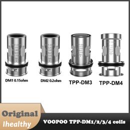 VOOPOO – bobine TPP DM1 DM2 DM3 DM4, 0,15 ohm/0,2 ohm/0,3 ohm, pour réservoir TPP Pod/Drag 3/Drag X Plus/Drag X S Pro, Kit 3 pièces par paquet