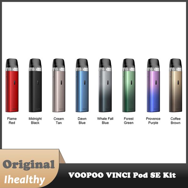 VOOPOO VINCI Pod SE Kit 15W Vape 900mAh batterie avec 2ml VINCI série V2 cartouche vaporisateur Cigarette électronique