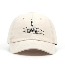 Voron Smoking Brodery Baseball Cap Unisexe Fashion Dada HAPS FEMMES SPORTS HARS HOMMES MEN OUTDOOOR CASSAUX CAST pour voyager88879388727868