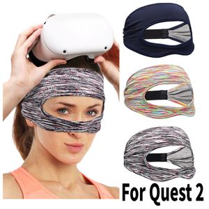 Accesorios VR AR para Meta Oculus Quest 2 Accesorios VR Máscara para ojos Cubierta Transpirable Banda para el sudor Auriculares de realidad virtual Pico 4 PSVR2 230927