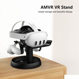 VR/Ar-accessoires voor Meta Ocus Quest3-standaard Zwart desktopscherm Eenvoudig te installeren en verwijderen Algemene VR-accessoires Drop Delivery Gam Otlyk