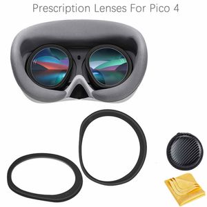 Accesorio VR AR para Pico 4 Lentes para miopía Gafas magnéticas Gafas anti luz azul Protección de desmontaje rápido Lentes recetados VR 230712