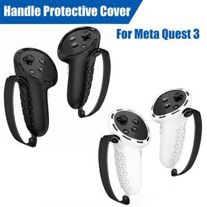VR AR accessoire poignée housse de protection pour Meta Quest 3 résistant à la sueur contrôleur tactile Silicone VR accessoires 230927