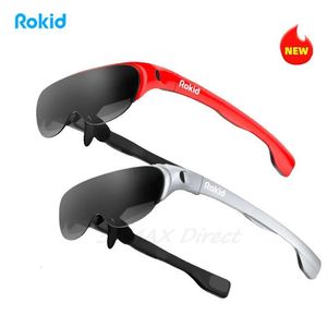 VR AR Accessorise Rokid Air 3D AR-bril Opvouwbaar VR Smart 120-inch scherm 1080P OLED Dual Display 43FoV 55PPD Game-weergaveapparaat voor thuis 230712