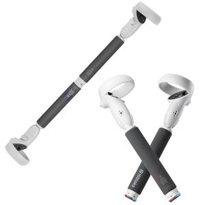 VR/AR Accessorise VR Controllers Long Stick Handle Dual pour Oculus Quest 2 Sword Tennis Table Games Golf Grip Playing Beat Saber Games Accessoires 230809