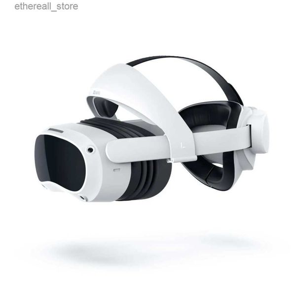 VR/AR Devices Coussin d'appui-tête 3 en 1 Support de tête avant Lunettes VR de jeu visuel rétractables Bandeau 3 en 1 pour PICO4 Pro Q240306