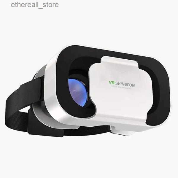 VR / AR Devices 3D SHINECON G05A VR Lunettes intelligentes portées sur le casque 4,7-6 pouces Smartphone Android Réalité virtuelle Lunettes VR réglables Q240306