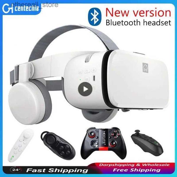 Dispositivos VR / AR Bobo Bobovr Z6 Casque Casco Gafas 3D VR Realidad virtual Auriculares Bluetooth Gafas para teléfonos inteligentes Q240306