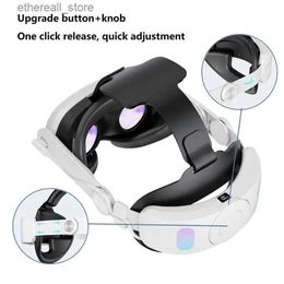 Appareils VR/AR Sangle de tête Esports éponge confortable serre-tête rechargeable batterie intégrée de 8000 mAh adaptée aux accessoires Meta Quest 3 VR Q240306