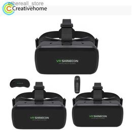 VR/AR Devices G06A 3D VR lunettes avec vue panoramique à 360 degrés casque de réalité virtuelle lunettes numériques de jeu Q240306