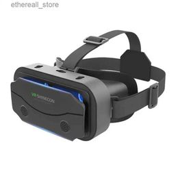 VR/AR-apparaten G13 VR-bril Vr Intelligente ooglens Intelligente bril Helm Videogame Dubbele ogen 5-7 inch Smartphone VR-helm Q240306