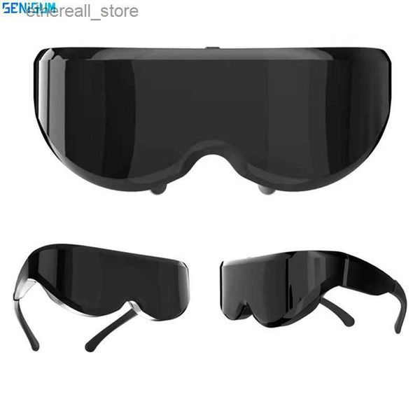 VR / AR Devices Nouvelle tête HDMI montée près de l'œil écran géant haute définition 3D VR lunettes de jeu de film de réalité virtuelle affichage Q240306