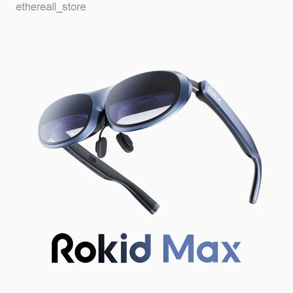 Appareils VR/AR Rokid Max AR Lunettes Micro OLED 215 Max Screen View pour iPhone 15 Pro Max Switch PS5 Xbox PC VR Lunettes intelligentes 3D intégrées Q240306