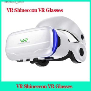 Dispositifs VR/AR Lunettes VR Shinecon VR Lunettes de couvre-chef multifonctionnelles RV Réalité virtuelle 3D HD Lunettes intelligentes de jeu Q240306