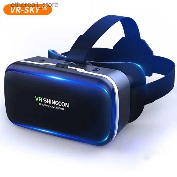 Dispositivos VR/AR VR Realidad virtual Gafas 3D Casco G04 VR Adecuado para iOS Android 4.7-6.5 pulgadas Smartphones Q240306