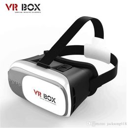 VR Box 3D Bril Headset Virtual Reality telefoons Case Google Kartonnen Film Afstandsbediening voor Smart Phone VS Gear Head Mount plastic VRB219I