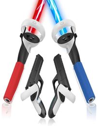 VR Dual Handles Extension Grips pour Oculus Quest 2 Sports Shooter Beat Saber Supernatural Game Gun Set Accessories42364068546897