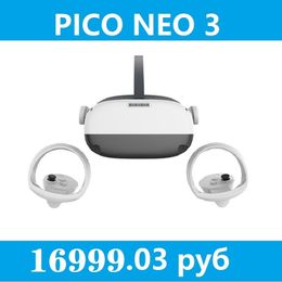 Gafas VR 3D 8K Pico Neo 3 Juego de transmisión Avanzado Todo en uno Auriculares de realidad virtual Pantalla 55 Juegos libremente 256GB 230801