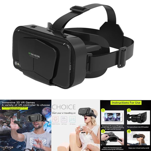 Occhiali VR Cuffie da gioco per realtà virtuale intelligente 3D compatibili con G10 Metaverse 231202