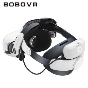 Lunettes VR BOBOVR M2 Pro, sangle de tête de batterie Compatible avec Oculus Quest 2 Elite Halo 5200mAh pour accessoires Meta Quest2 231202