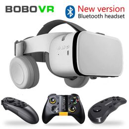 VR Glasses est Bobovr Z6 VR Glasses Casque Bluetooth sans fil Lunettes Smartphone Réalité virtuelle à distance Boîte en carton 3D 4,7- 6,2 pouces 231114