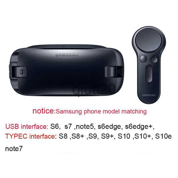 Lunettes VR Gear VR 4.0 R323 Prise en charge des lunettes de réalité virtuelle Samsung Galaxy S9 S9Plus S8 S8 + S6 Edge S7 Edge Gear Télécommande x0801