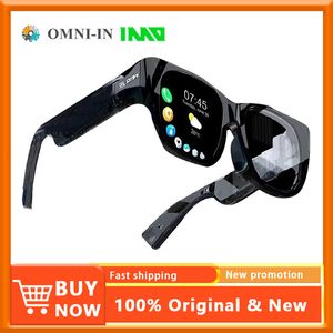 VR Glasses INMO AR Glasses 3D Smart Cinema Steam VR Game Black Sun Glasses High Quality In Stock 230518