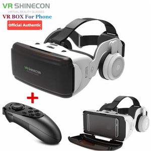 VR Lunettes Virtual Reality VR VERS BOX 3D STÉRÉO STÉRÉO CARTOBLE VR CASHET CASHET POUR Android Smartphone Wireless Rocker 231204