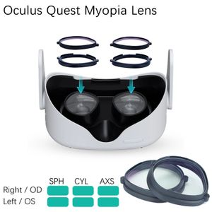 Gafas VR lentes graduadas para Oculus Quest 2 lentes para miopía gafas magnéticas Anti luz azul protegen los accesorios 240113