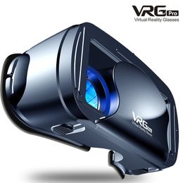 VR-bril VRG Pro 3D Virtual Reality Volledig scherm Visuele groothoek voor 5 tot 7 inch smartphone-apparaten Drop 230801