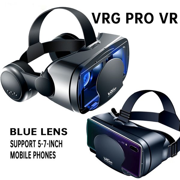 VR Lunettes VRG PRO realidade virtuel 3D Box Stéréo Casque Casque Avec Télécommande Pour IOS Android lunettes smartphone 230801