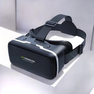 VR SHINECON VR Casque de réalité virtuelle Lunettes VR pour smartphone Android 4,7-6,53 pouces Jeux MoviesVR 3D immersifs 240126