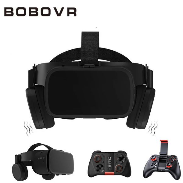 VRAR Accessorise BOBO VR Z6 Lunettes 3D Réalité Virtuelle pour Smartphone Noir Google Cardboard VR Casque Stéréo BOBOVR pour Android 4.7-6.2' 231113