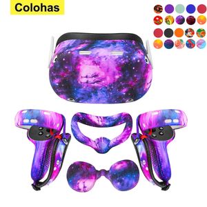 VRAR accessoire pour Oculus Quest 2 housse de protection VR casque tête visage yeux Pad contrôleur accessoires 230927