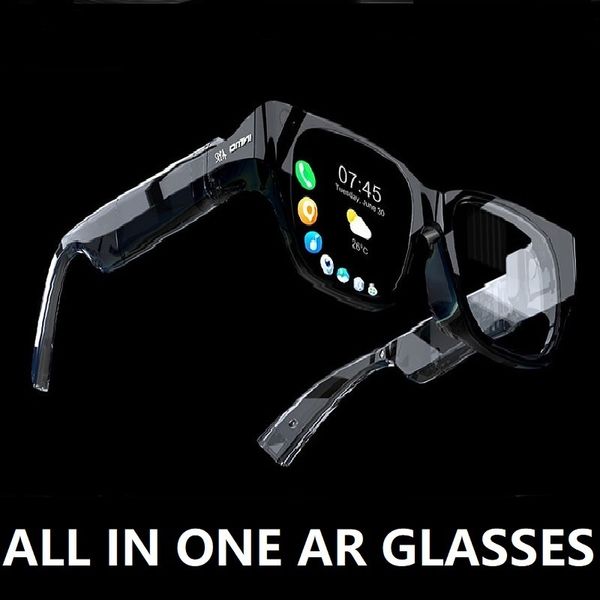 VRAR Accessorise INMO AR Bluetooth Gafas todo en uno 3D HD Cinema Smart Polarized Wireless Projection Gafas de sol Steam VR Games Sun Glass 230818