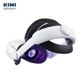 Accesorios VRAR Diseño KIWI para Oculus Quest 2 Correa para la cabeza ajustable cómoda Aumente el soporte Mejore la comodidad Accesorios virtuales VR 230927