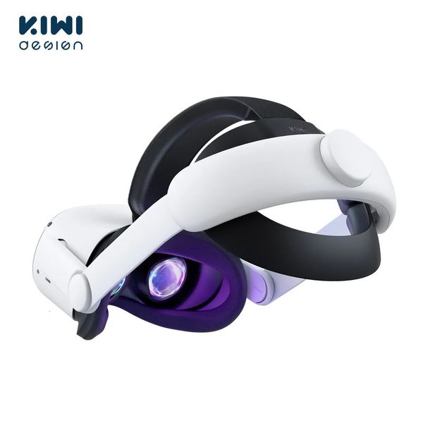 Accesorios VRAR Diseño KIWI para Oculus Quest 2 Correa para la cabeza ajustable cómoda Aumente el soporte Mejore la comodidad Accesorios virtuales VR 230927