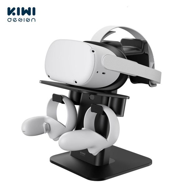 VRAR Accessorise KIWI design Soporte VR mejorado Pantalla para auriculares y estación de montaje del soporte del controlador para Oculus Quest 2HTC Vive Stand 230922